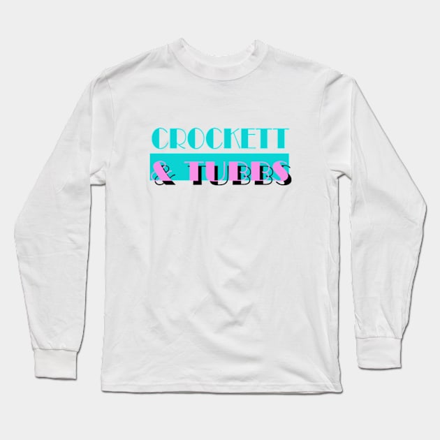 Crockett & Tubbs Long Sleeve T-Shirt by deadright